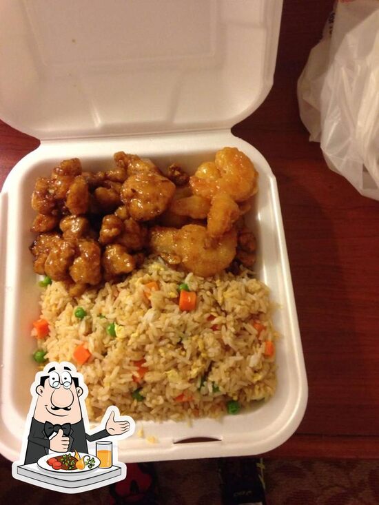 Menu at Panda Express fast food, Baton Rouge, College Dr