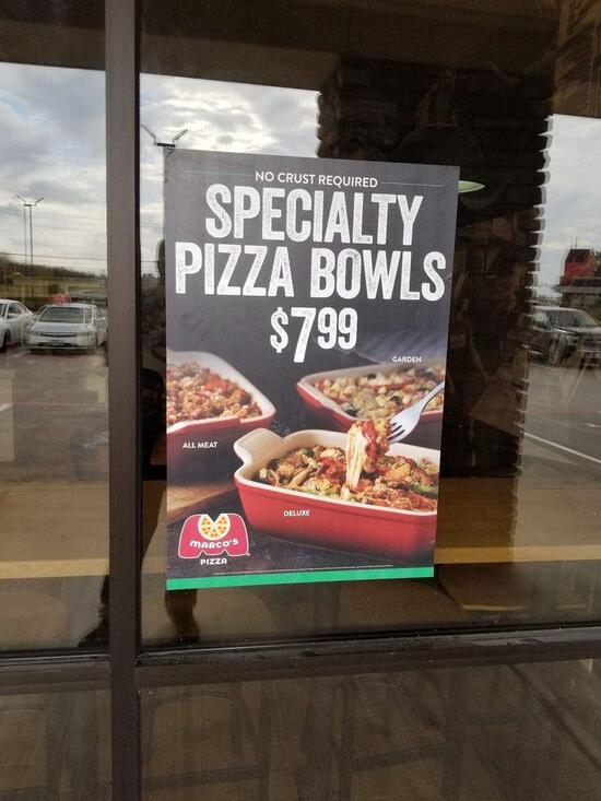 Menu at Marco's Pizza pizzeria, Houston, Aldine Westfield Rd