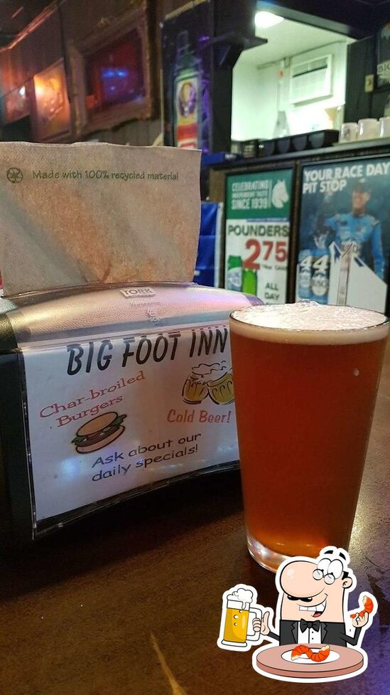 Menu at Big Foot Inn pub & bar, Washougal