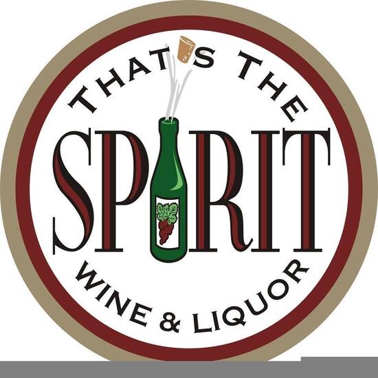 Menu at That's The Spirit Liquor store, Fort McMurray