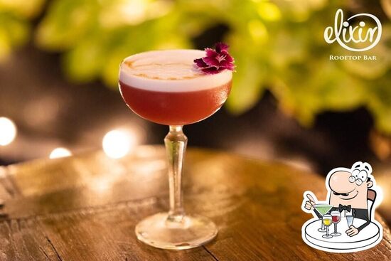 Menu at Elixir Rooftop Bar, Fortitude Valley
