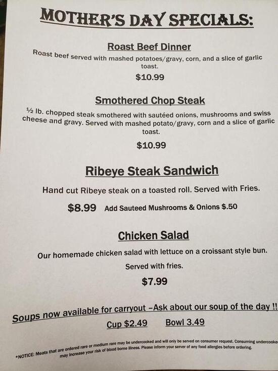 Menu at Tower Lanes pub & bar, Beaver Dam