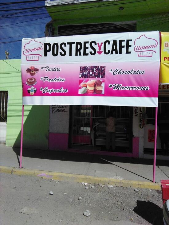 Menu at Postres Y Café Umami, Ecatepec de Morelos
