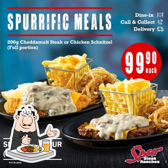 Menu at Silverado Spur Steak Ranch restaurant, Vanderbijlpark