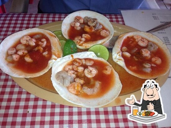 Menu at Las Conchitas restaurant, Los Mochis