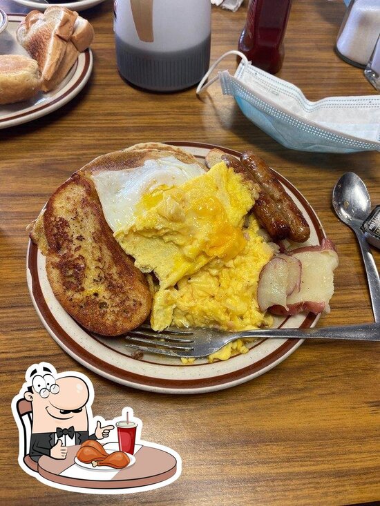 Menu at Log Cabin Pancake House restaurant, Virginia Beach