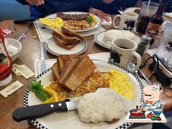 Menu at Black Bear Diner restaurant, Madera