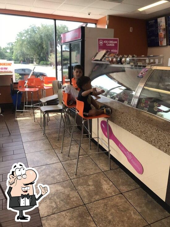 Menu at BaskinRobbins restaurant, Kissimmee, E Vine St