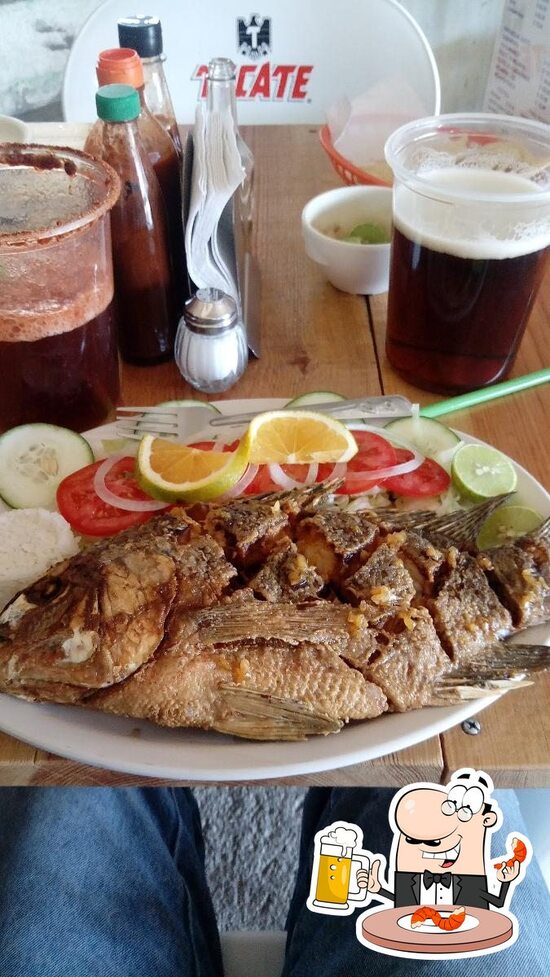Menu at Restaurante de Mariscos 