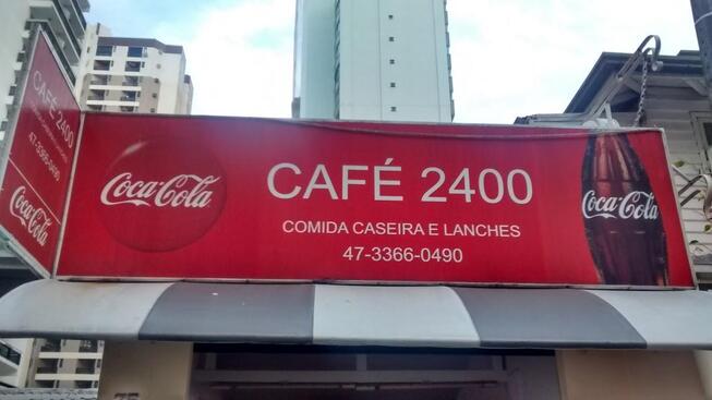 Menu at Café 2400, Balneário Camboriú