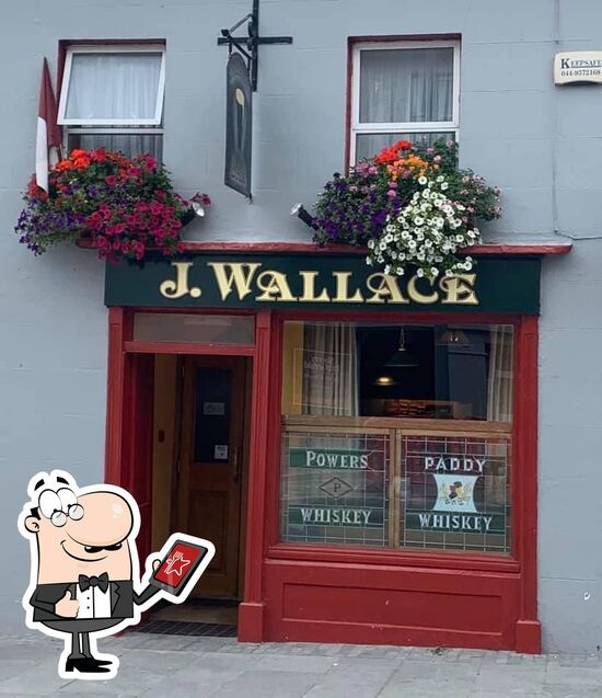 Menu at Wallace's Bar, Mullingar