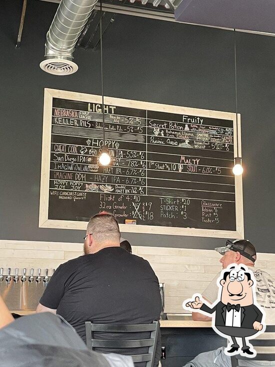Menu at Corn Coast Brewing pub & bar, Lincoln