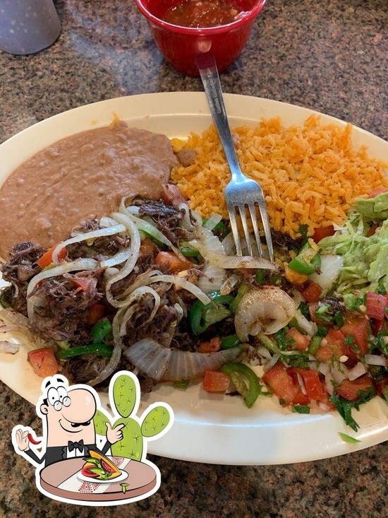Menu at Taqueria Nuestro Mexico restaurant, Abilene