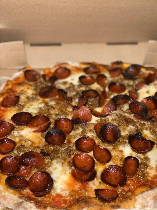 Menu at Joe's Pizza Napoli pizzeria, Milford