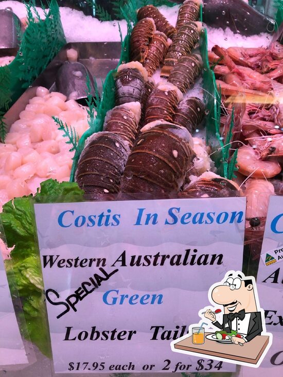 Menu at The Costi's Fishmarket, Castle Hill, Castle Hill