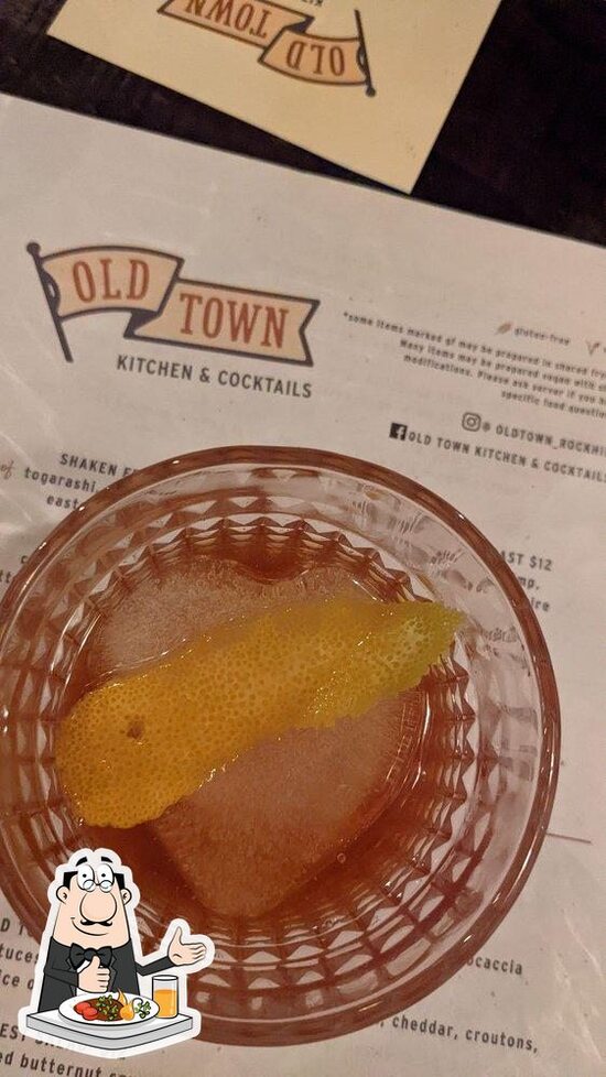 Menu at Old Town Kitchen & Cocktails pub & bar, Rock Hill