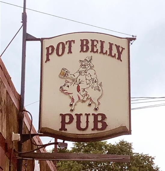 Menu at Pot Belly Pub, Millville, 187 Main St