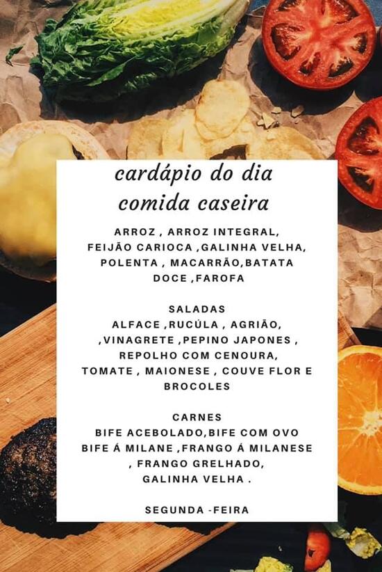 Menu Em Cantinho Do C U Restaurante Balne Rio Cambori