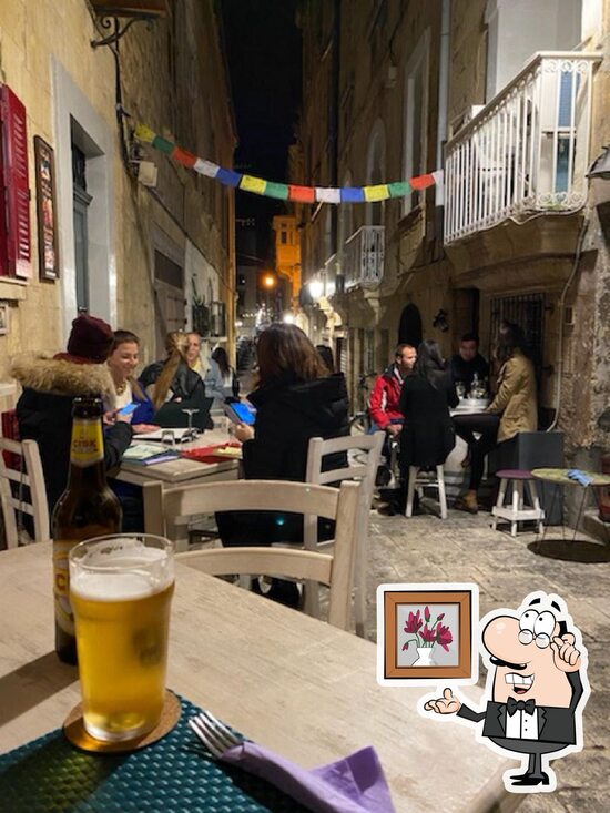 Menu at The Rootz Bar, Valletta