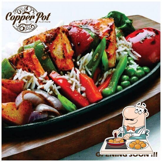 Menu at Copper Pot, Hyderabad, CF3J+QMQ