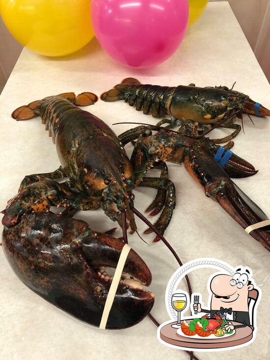 Menu at The Shanty Seafood restaurant and retail, Laurel