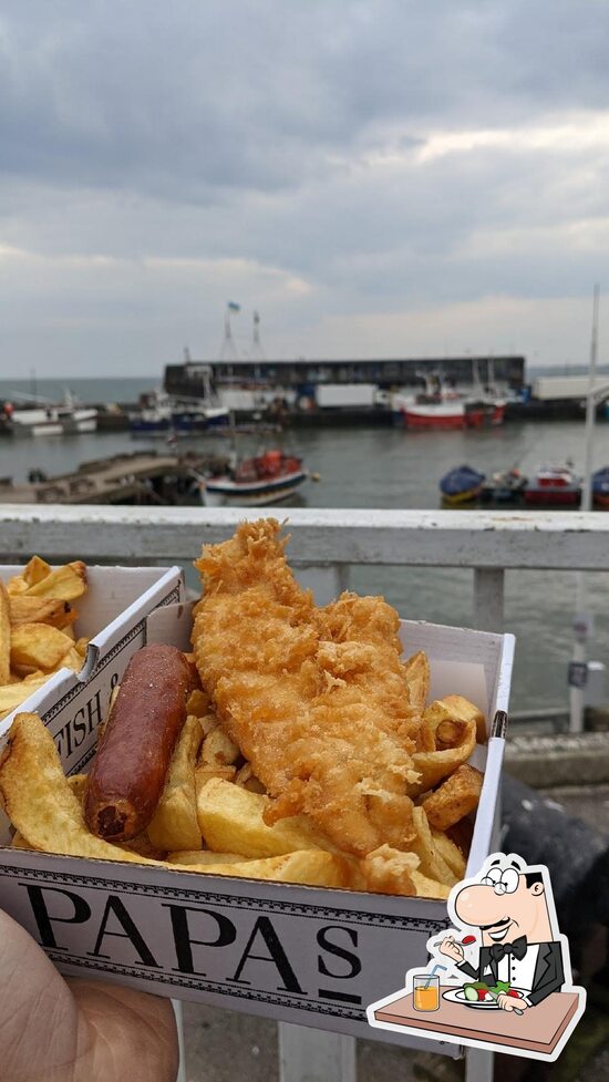 Papa's Fish & Chips Bridlington in Bridlington Restaurant menu and
