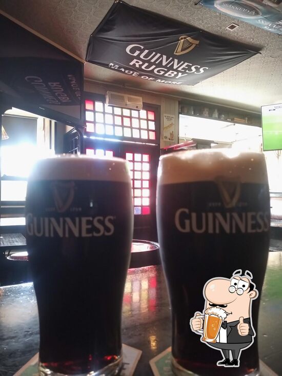Menu at Paddy Mac's Pub, Tralee