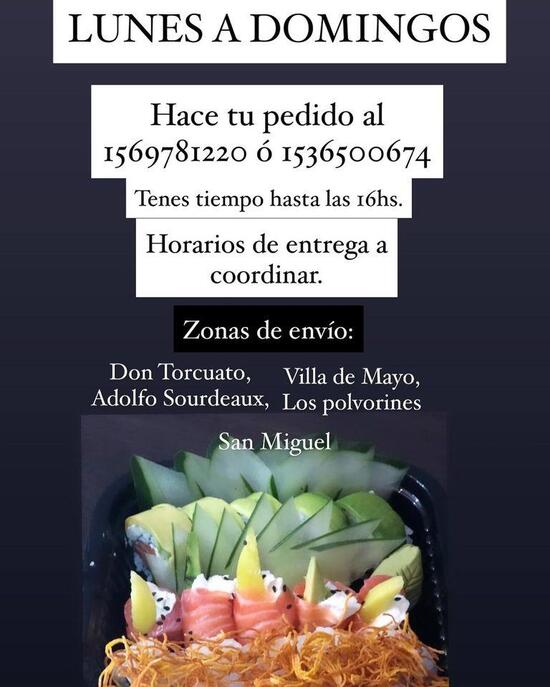 sushi zona norte