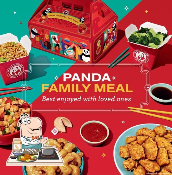 Menu at Panda Express fast food, Henderson, St Rose Pkwy