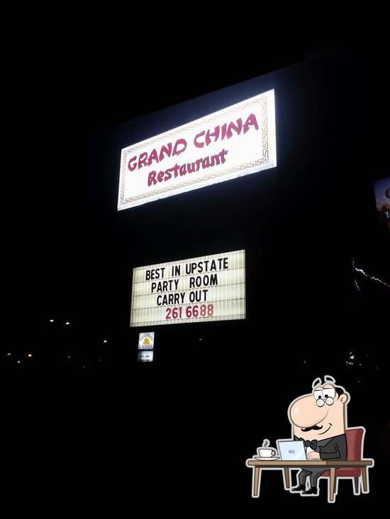 Menu at Grand China Restaurant, Anderson