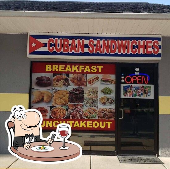 Cuban Sandwiches, 4601 E Moody Blvd Ste F7 in Bunnell Restaurant menu