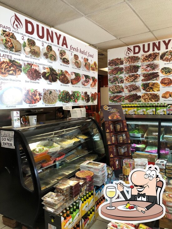 Menu at Dunya International Market and Deli restaurant, Waterbury