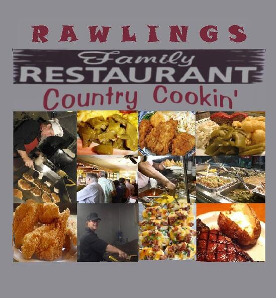 Carta de Rawlings Restaurant, New Johnsonville