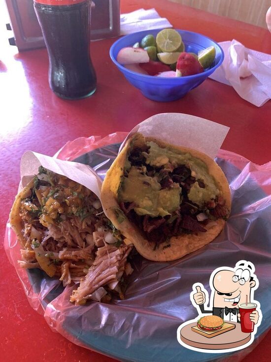 Menu at Tacos La Gloria restaurant, La Joya