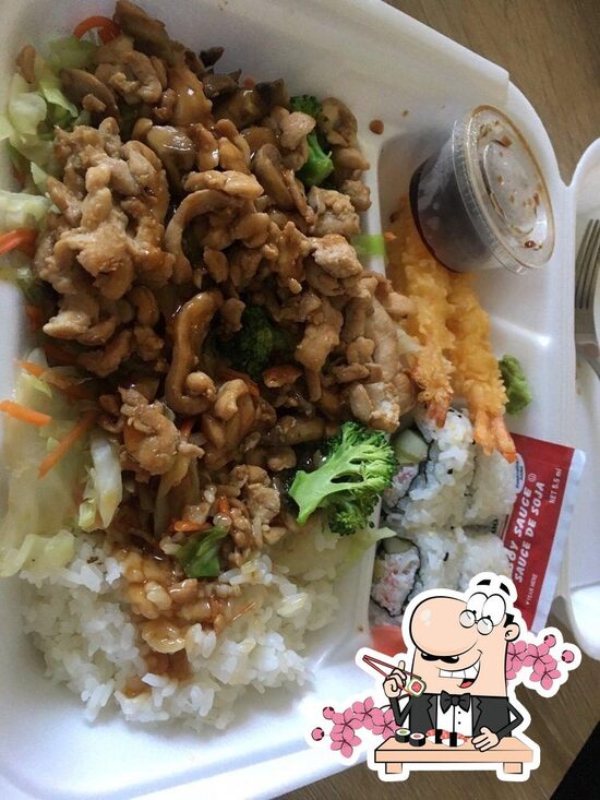 Menu au Edo Japan Bonnie Doon Shopping Centre Grill and Sushi