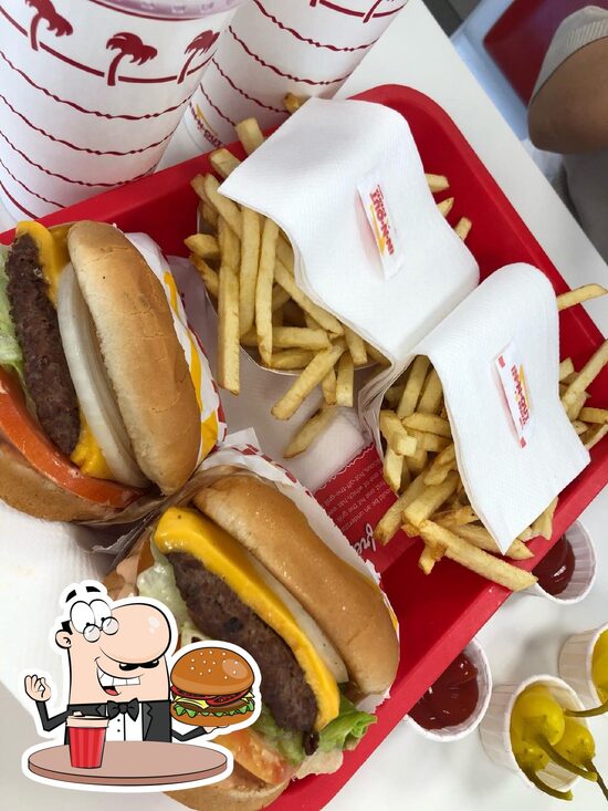 Menu at InNOut Burger fast food, Yucaipa, Avenue E