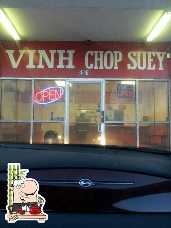 Menu at Vinh Chop Suey restaurant, St. Louis