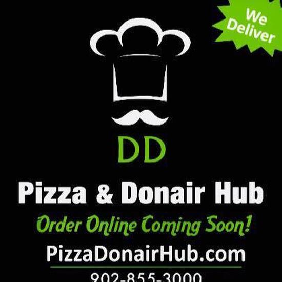 Carta del restaurante Pizza & Donair Hub, BordenCarleton