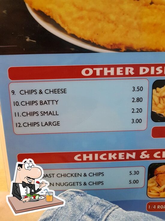 Rose's Fish Bar in Pevensey Restaurant menu and reviews