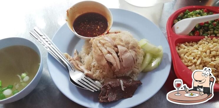 Uan Chicken Rice restaurant, Bangkok, 322/345 Ratchadaphisek 3 Alley ...