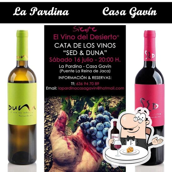 Menu at La pardina Casa gavin/Mesón de la Reina restaurant, Puente la