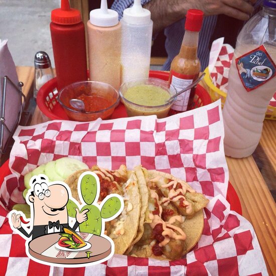 Menu at El Marlin Baja Tacos restaurant, Monterrey, Av. Junco de la Vega