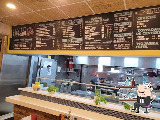 Crab Pot Boil House and Oyster Bar, Dallas - Restaurant menu, prices