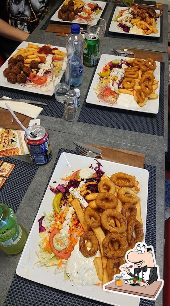 Speisekarte von Aux délices du kebab, Verviers