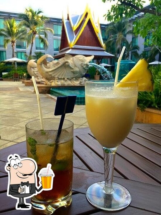 Menu at Splash Pool Bar, Bangkok