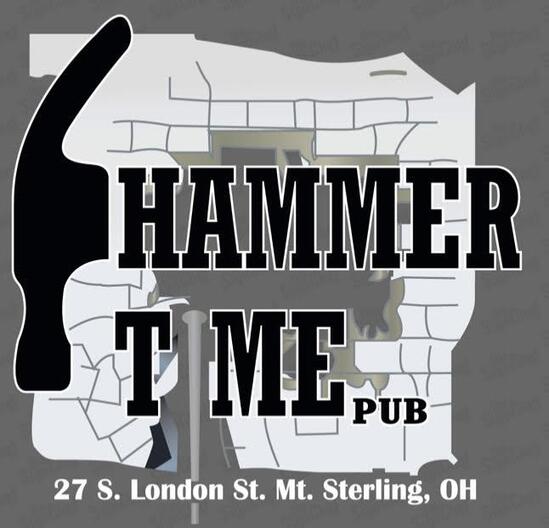 Menu at Hammer Time Pub, Mount Sterling