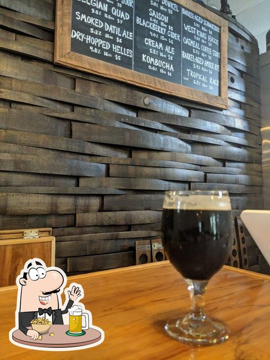 Menu at Bog Brewing Company restaurant, St. Augustine