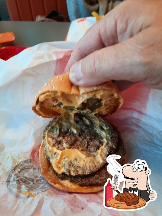 Speisekarte von Burger King restaurant, Gronau (Westfalen)