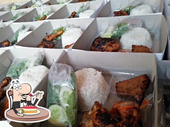 Menu at Ayam Bakar Artomoro (ABA) restaurant, Karadenan