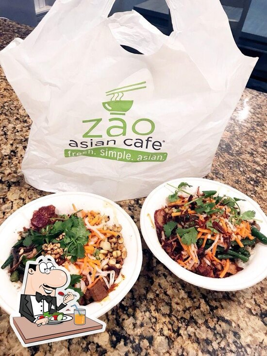 Menu at Zao Modern Asian Cafe, Lehi, E Main St 100
